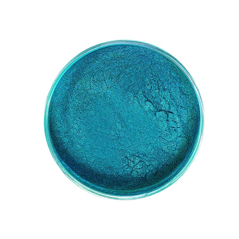 mica powder turquoise