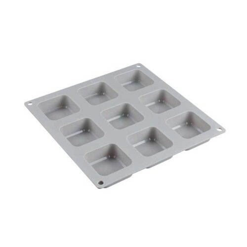 9 square cubes mold back